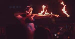 Scarab the fire performer