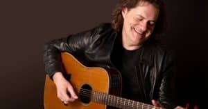 Solo acoustic performer Mark Hughes