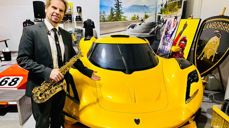 Pete Michell Jazz Entertainment for Luxury Brand Launches