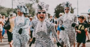 the zebras roving act