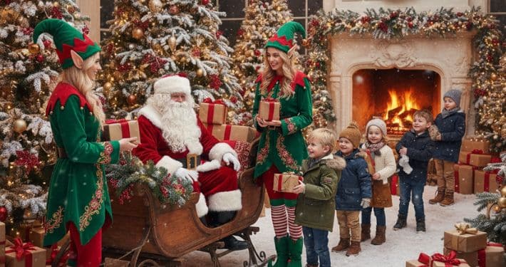Santa & Elves