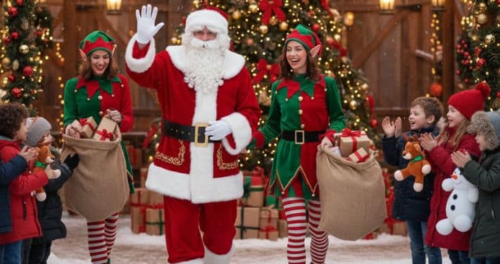 Santa-&-Elves-