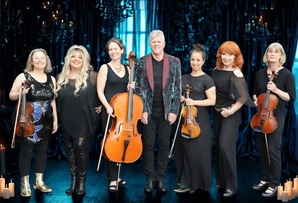 Dolly and Friends ensemble with string quartet and vocalists